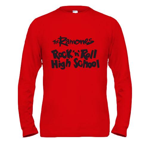 Чоловічий лонгслів Ramones - The rock'n roll high school