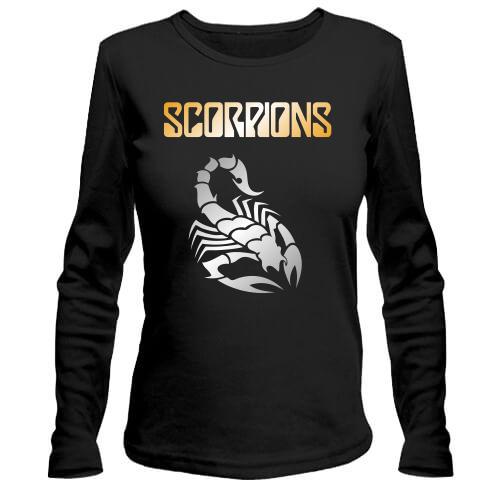 Жіночий лонгслів Scorpions (Gold)