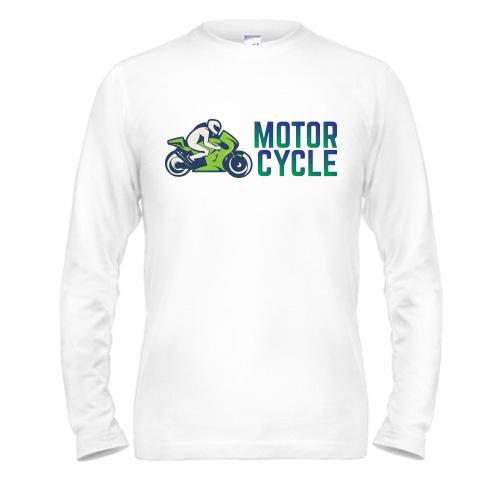 Чоловічий лонгслів motor cycle