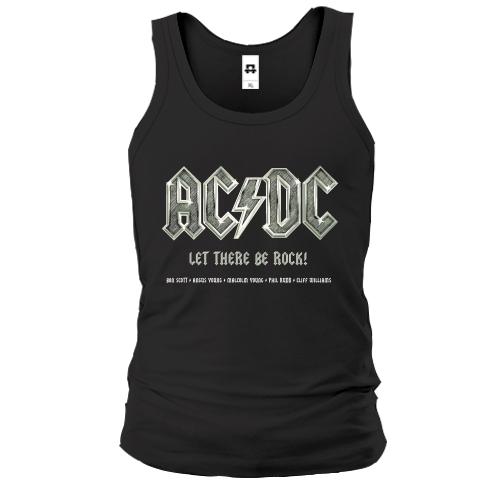 Майка AC DC - Let there be rock!