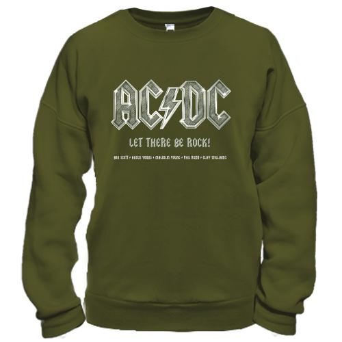 Свитшот AC DC - Let there be rock!