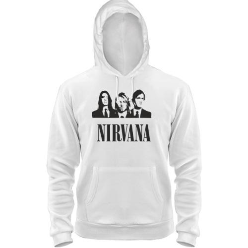 Толстовка Nirvana (с группой)