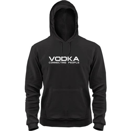 Толстовка Vodka connecting people 2