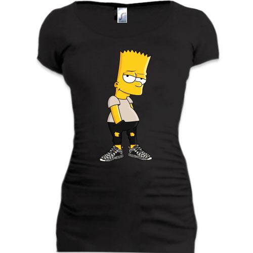 Подовжена футболка Барт Сімпсон