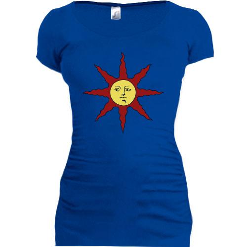 Подовжена футболка Dark Souls - The Sun