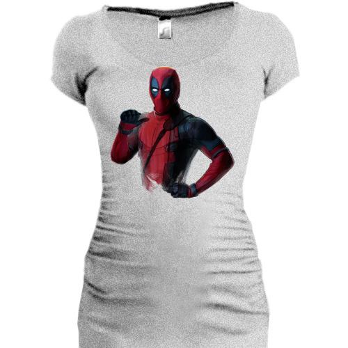Подовжена футболка Deadpool (2)