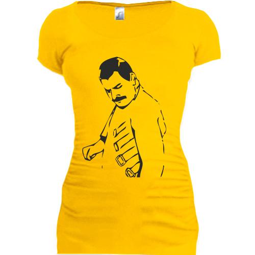 Подовжена футболка Freddie Mercury