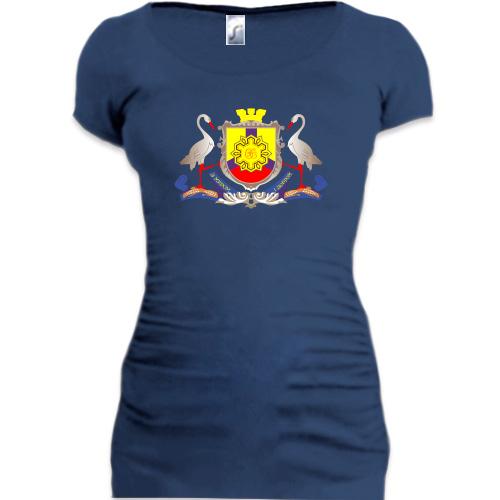 Подовжена футболка Герб міста Кропивницький