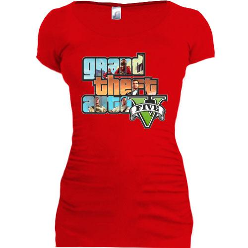 Подовжена футболка Grand Theft Auto 5