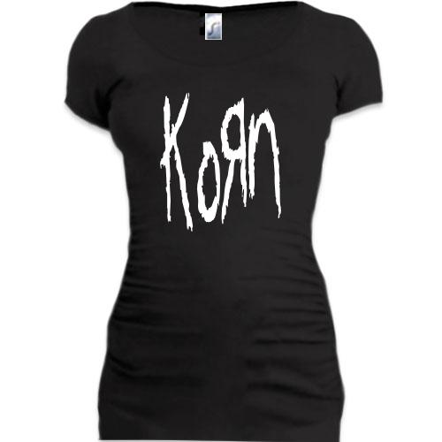 Подовжена футболка Korn