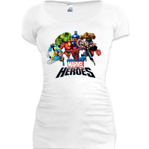 Подовжена футболка Marvel Heroes (2)