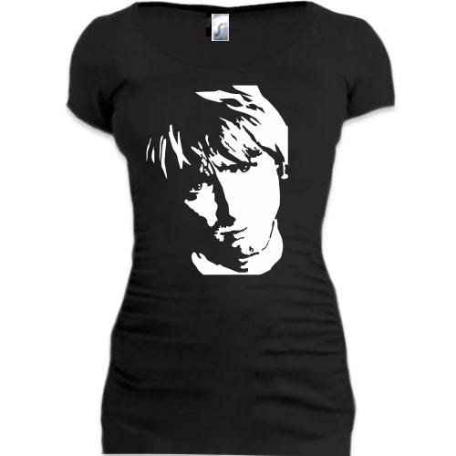 Подовжена футболка Nirvana (Kurt Cobain)