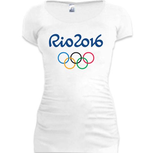 Подовжена футболка Rio 2016