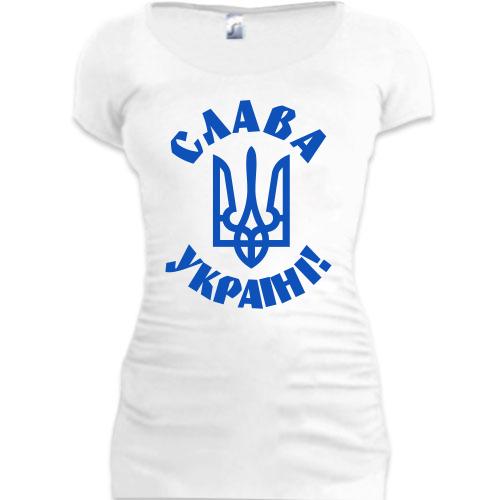 Подовжена футболка Слава Україні