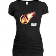 Подовжена футболка Linkin Park (комета)