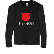 Дитячий лонгслів FreeBSD