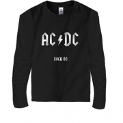 Дитячий лонгслів AC/DC Rock on
