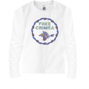 Дитячий лонгслів Free Crimea