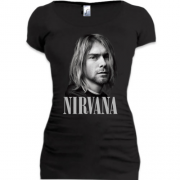 Подовжена футболка Курт Кобейн (Nirvana)