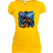 Подовжена футболка Manowar - Gods of War