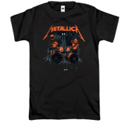 Футболка Metallica (барабаны)
