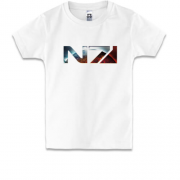 Детская футболка Mass Effect N7