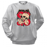 Свитшот Metallica (арт череп)