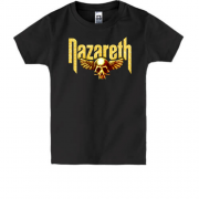 Детская футболка Nazareth (с золотым черепом)