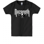 Детская футболка Nazareth (с серым черепом)