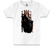 Детская футболка Ozzy Osbourne на троне