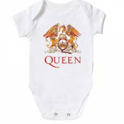 Дитячий боді Queen color logo