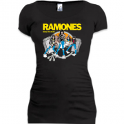 Подовжена футболка Ramones - Road to Ruin