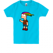Детская футболка с 6IX 9NINE в образе Барта Симпсона