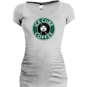 Подовжена футболка Ice Cube coffee