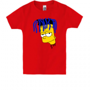 Дитяча футболка з Бартом Сімпсоном в образі Lil Pump (2)