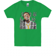 Детская футболка с Lil Wayne и зебрами