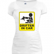 Женская удлиненная футболка Drifter