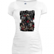 Подовжена футболка з Hollywood Undead (обложка альбому)