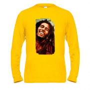 Чоловічий лонгслів з усміхненим Bob Marley