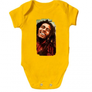 Дитячий боді з усміхненим Bob Marley