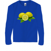 Детский лонгслив с лимонами (2)
