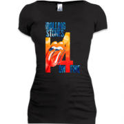Подовжена футболка Rolling Stones 14 Fire
