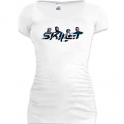 Подовжена футболка Skillet Band