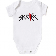 Детское боди с логотипом "Skrillex"