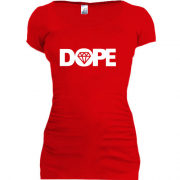 Женская удлиненная футболка Dope Diamond