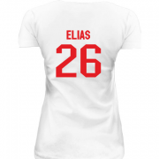 Женская удлиненная футболка Patrik Elias