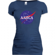 Подовжена футболка Аліса (NASA Style)