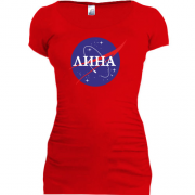 Подовжена футболка Ліна (NASA Style)