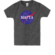 Детская футболка Марта (NASA Style)