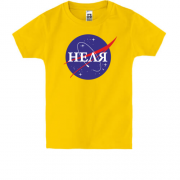 Детская футболка Неля (NASA Style)